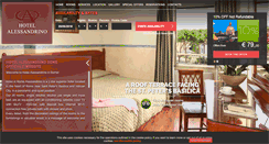 Desktop Screenshot of hotelalessandrino.com
